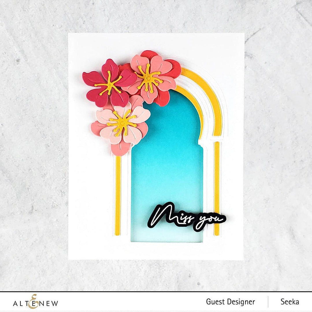Part A-Glitz Art Craft Co.,LTD Dies Plum Blossoms Layering Die Set