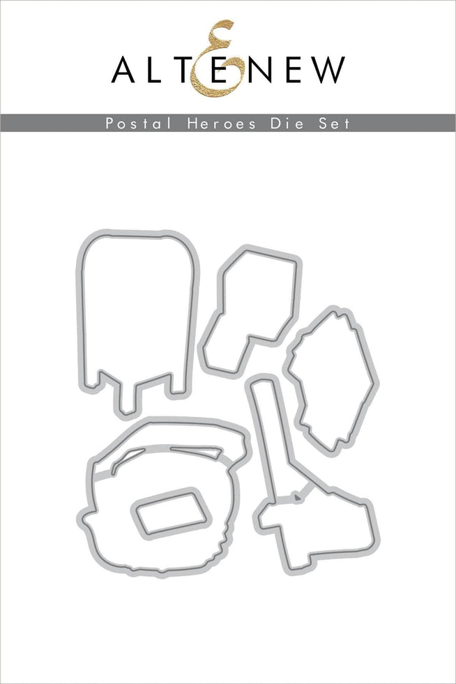 Part A-Glitz Art Craft Co.,LTD Dies Postal Heroes Die Set