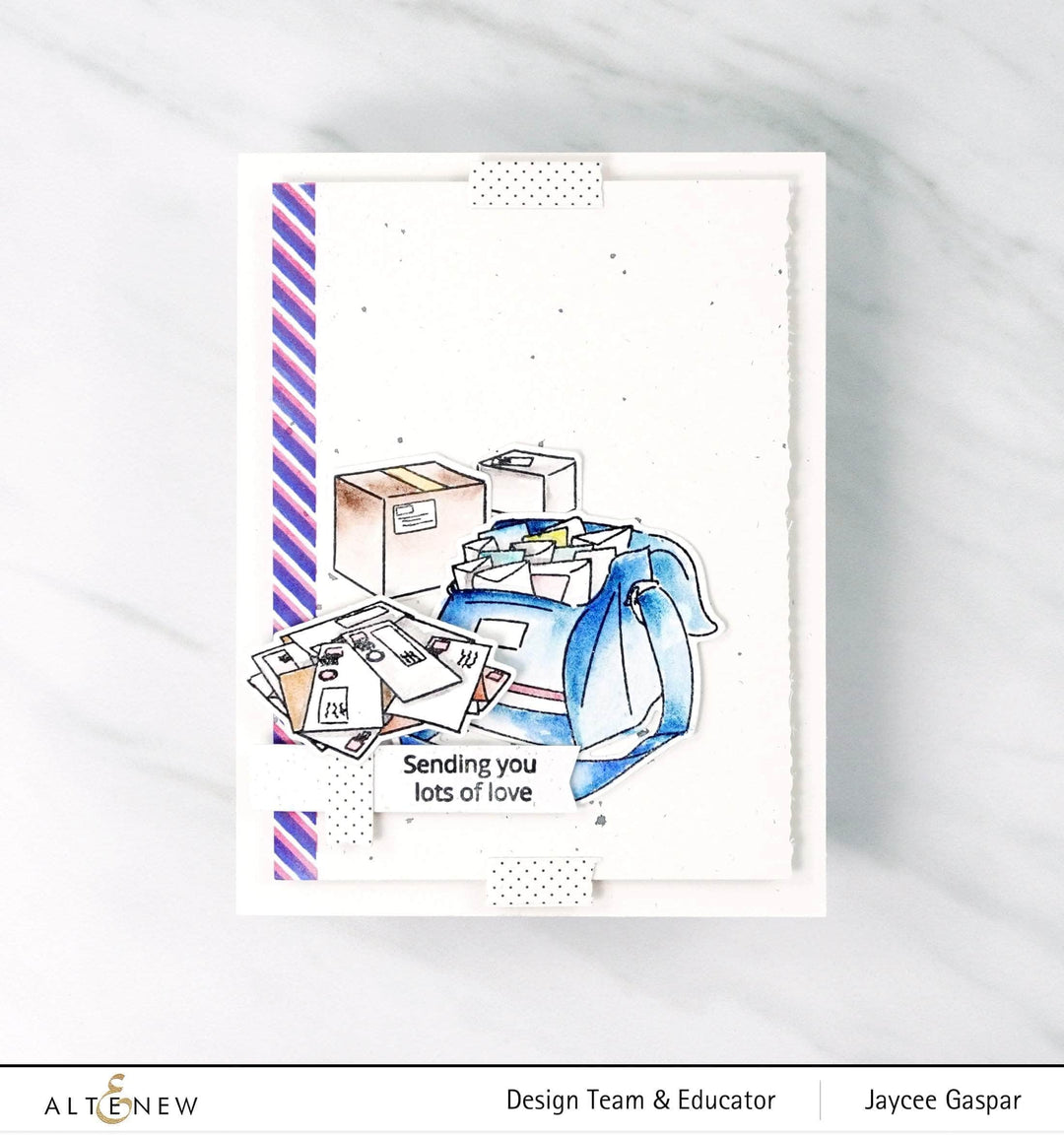 Part A-Glitz Art Craft Co.,LTD Dies Postal Heroes Die Set
