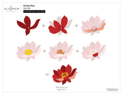 Part A-Glitz Art Craft Co.,LTD Dies Prickly Pear Die Set