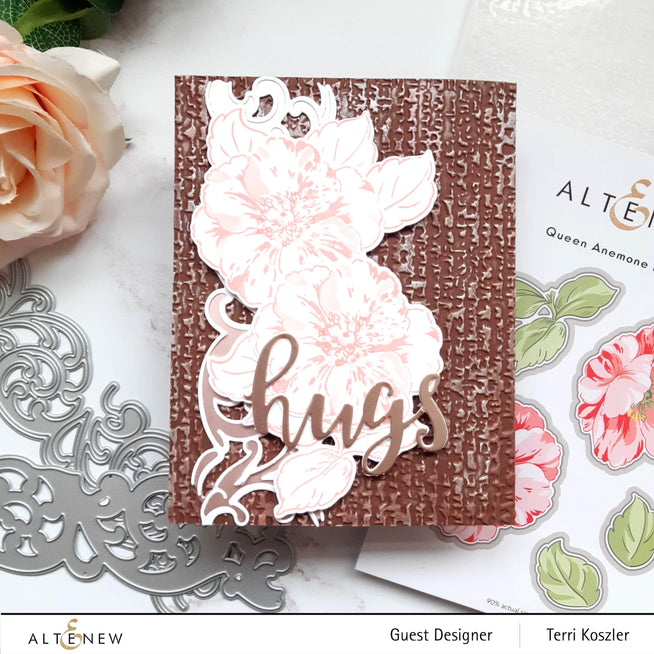 Part A-Glitz Art Craft Co.,LTD Dies Queen Anemone Die Set