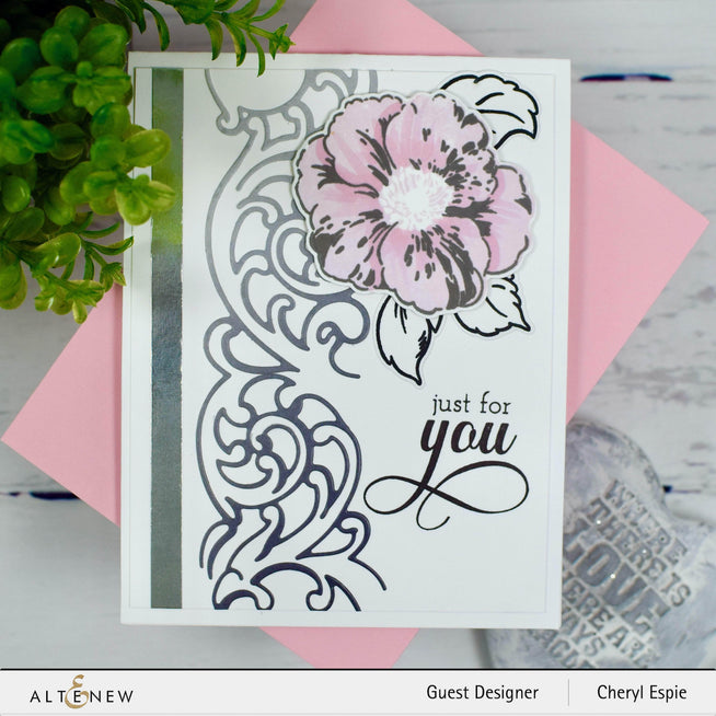 Part A-Glitz Art Craft Co.,LTD Dies Queen Anemone Die Set