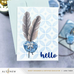 Quill & Inkwell Layering Die Set