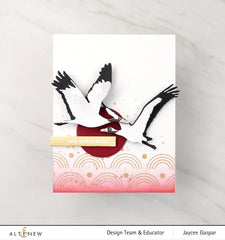 Part A-Glitz Art Craft Co.,LTD Dies Red-Crowned Cranes Layering Die Set