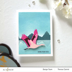 Part A-Glitz Art Craft Co.,LTD Dies Red-Crowned Cranes Layering Die Set
