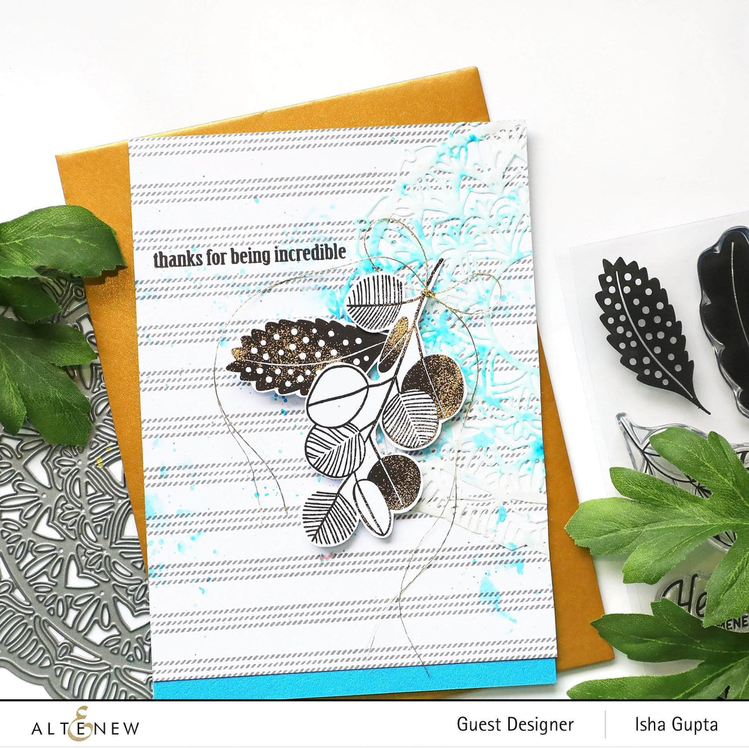 Part A-Glitz Art Craft Co.,LTD Dies Retro Plantines Die Set