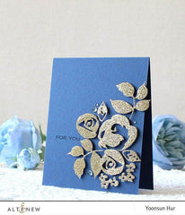 Part A-Glitz Art Craft Co.,LTD Dies Rose Flurries 3D Die Set