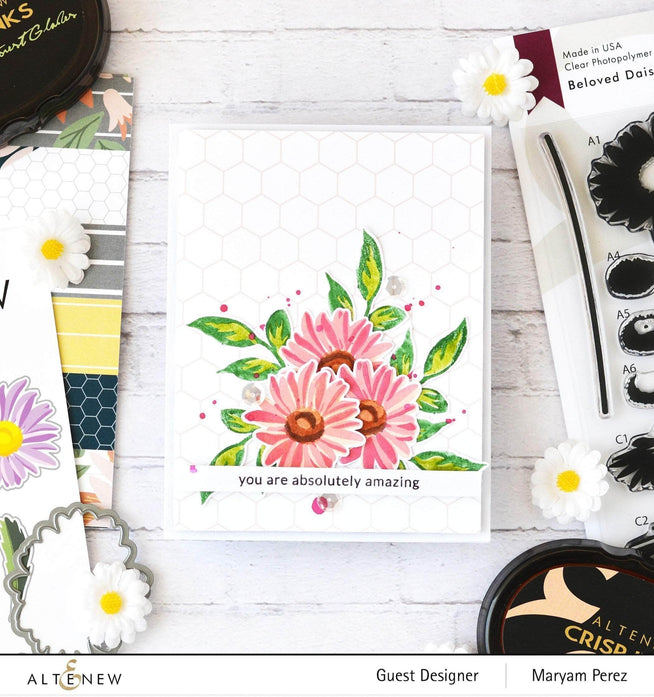 Part A-Glitz Art Craft Co.,LTD Dies Rose Spray Die Set