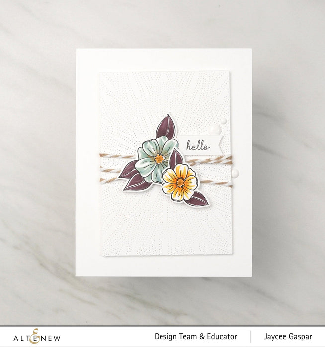 Part A-Glitz Art Craft Co.,LTD Dies Rounded Blossoms Die Set