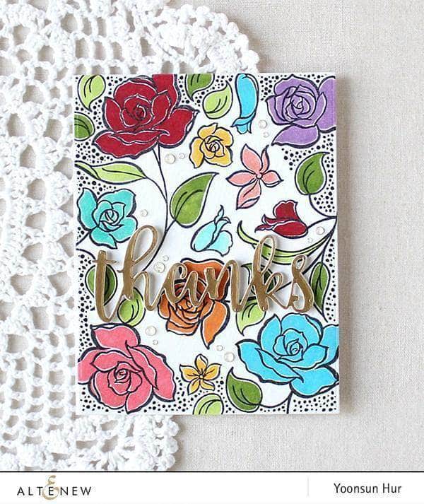 Part A-Glitz Art Craft Co.,LTD Dies Script Words 2 Die Set
