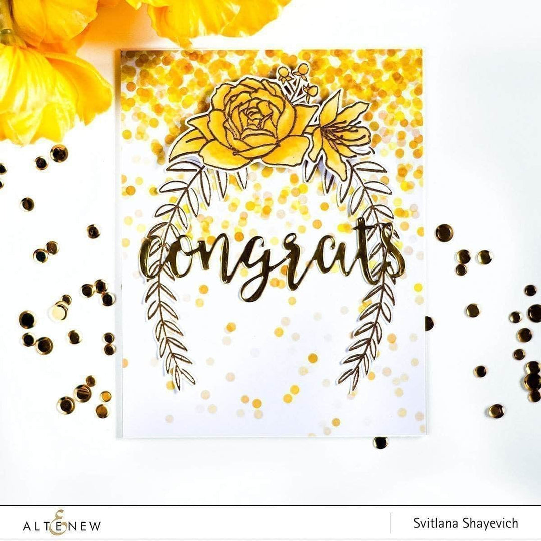 Part A-Glitz Art Craft Co.,LTD Dies Script Words Die Set