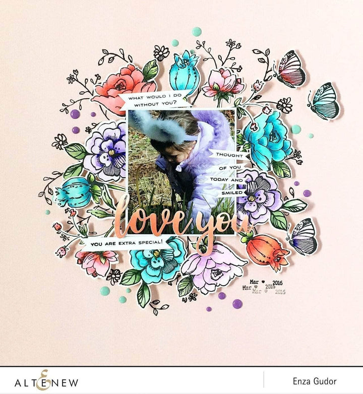 Part A-Glitz Art Craft Co.,LTD Dies Script Words Die Set