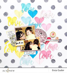 Part A-Glitz Art Craft Co.,LTD Dies Script Words Die Set