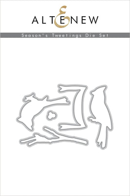 Part A-Glitz Art Craft Co.,LTD Dies Season's Tweetings Die Set