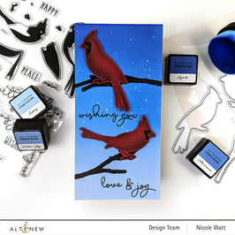 Part A-Glitz Art Craft Co.,LTD Dies Season's Tweetings Die Set
