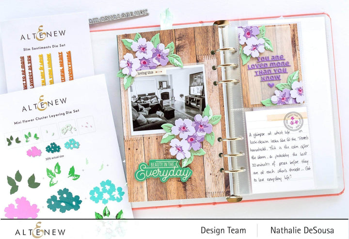Part A-Glitz Art Craft Co.,LTD Dies Slim Sentiments Die Set
