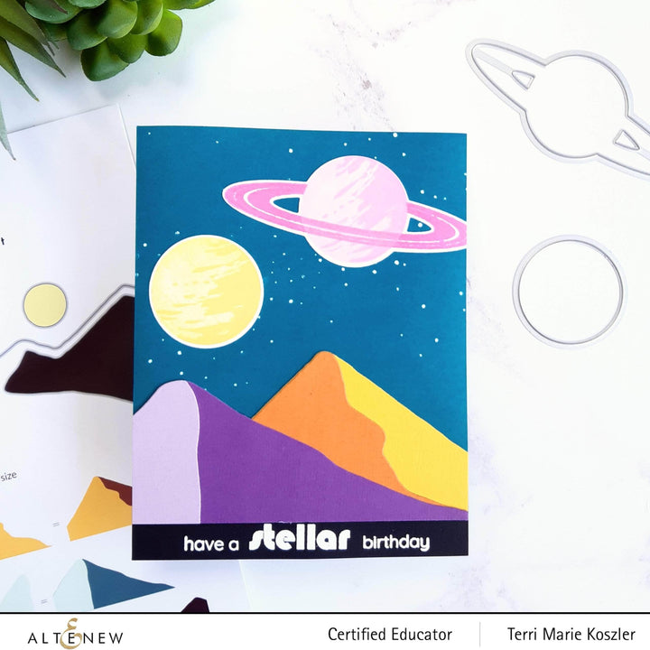 Part A-Glitz Art Craft Co.,LTD Dies Stellar Die Set