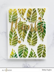 Part A-Glitz Art Craft Co.,LTD Dies Striped Leaf Cover Die