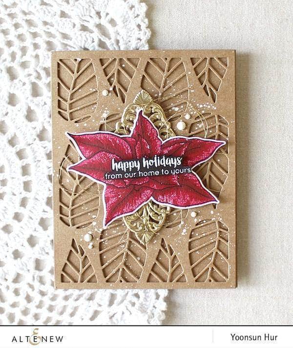 Part A-Glitz Art Craft Co.,LTD Dies Striped Leaf Cover Die