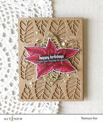 Part A-Glitz Art Craft Co.,LTD Dies Striped Leaf Cover Die