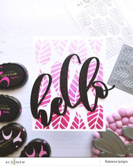 Part A-Glitz Art Craft Co.,LTD Dies Striped Leaf Cover Die