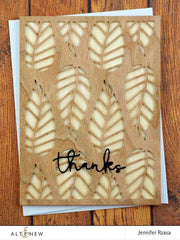 Striped Leaf Cover Die