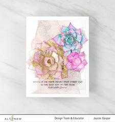 Part A-Glitz Art Craft Co.,LTD Dies Succulent Layering Die Set