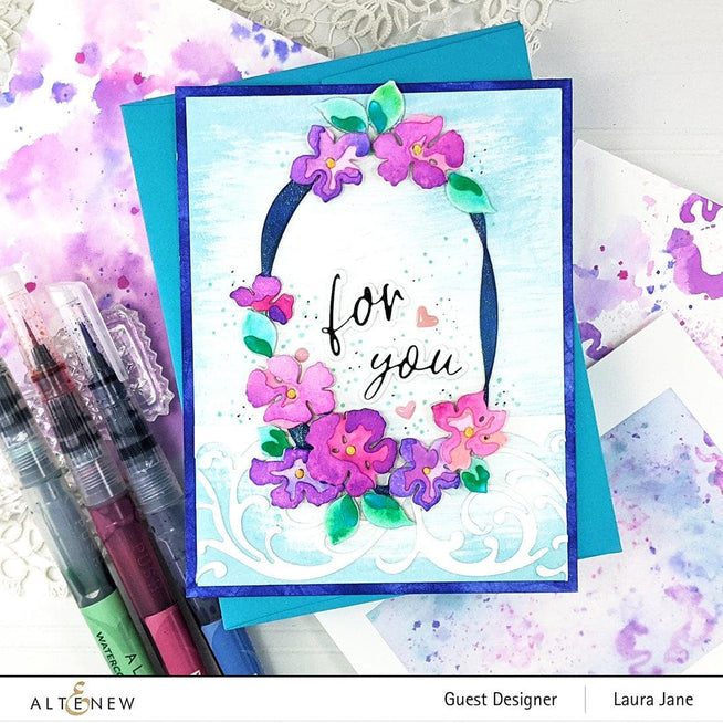 Part A-Glitz Art Craft Co.,LTD Dies Sweet Sentiments Die Set