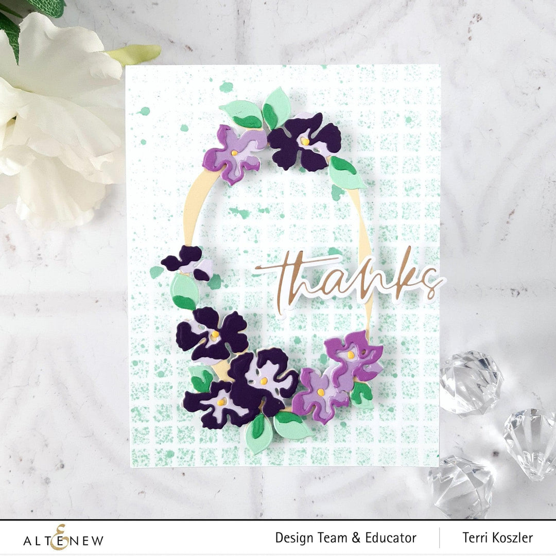 Part A-Glitz Art Craft Co.,LTD Dies Sweet Sentiments Die Set