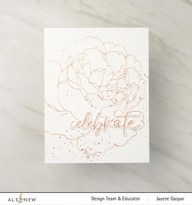 Part A-Glitz Art Craft Co.,LTD Dies Sweet Sentiments Die Set