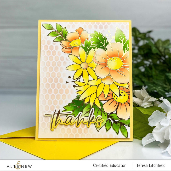 Part A-Glitz Art Craft Co.,LTD Dies Sweet Sentiments Die Set