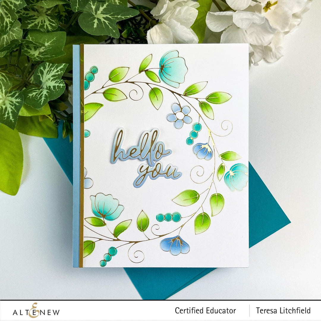 Part A-Glitz Art Craft Co.,LTD Dies Sweet Sentiments Die Set