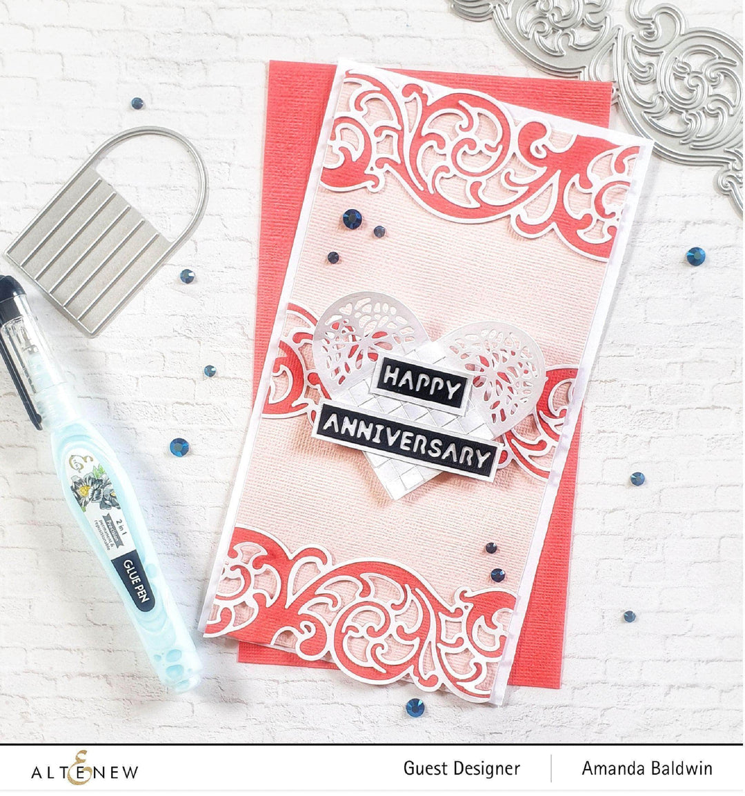 Part A-Glitz Art Craft Co.,LTD Dies Swirl Motif Die Set