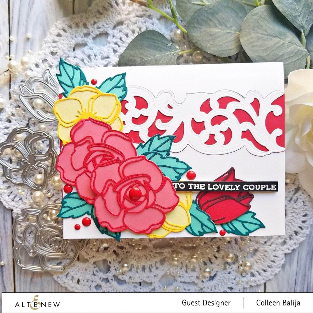 Part A-Glitz Art Craft Co.,LTD Dies Swirl Motif Die Set