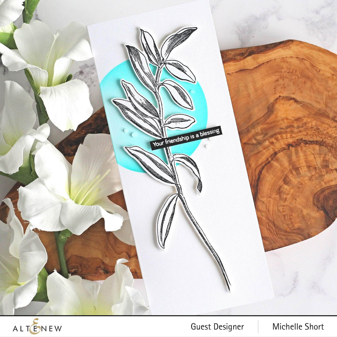 Part A-Glitz Art Craft Co.,LTD Dies Tall Foliage Die Set