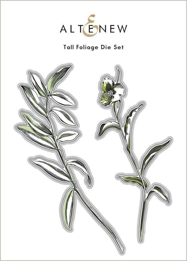 Part A-Glitz Art Craft Co.,LTD Dies Tall Foliage Die Set