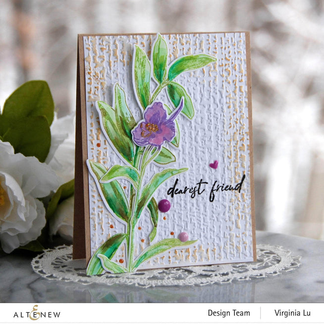 Part A-Glitz Art Craft Co.,LTD Dies Tall Foliage Die Set