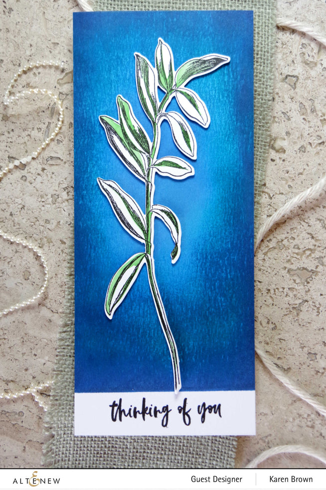 Part A-Glitz Art Craft Co.,LTD Dies Tall Foliage Die Set