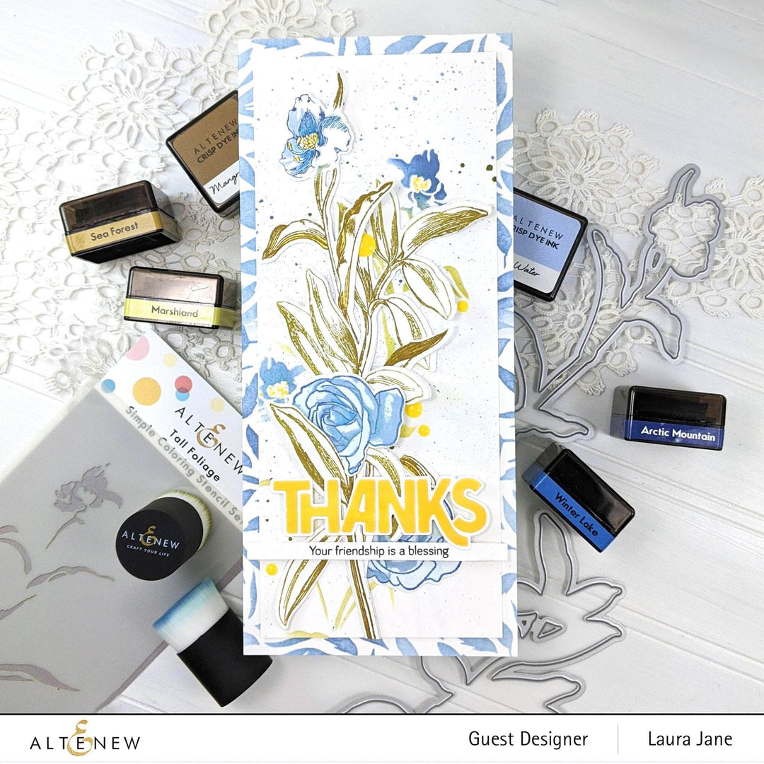 Part A-Glitz Art Craft Co.,LTD Dies Tall Foliage Die Set