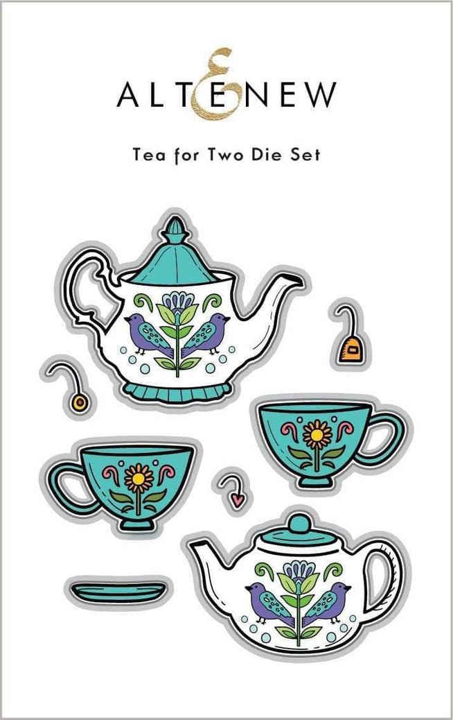 Part A-Glitz Art Craft Co.,LTD Dies Tea for Two Die Set