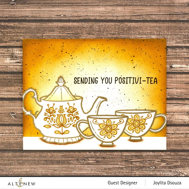 Part A-Glitz Art Craft Co.,LTD Dies Tea for Two Die Set