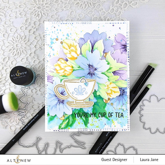 Part A-Glitz Art Craft Co.,LTD Dies Tea for Two Die Set