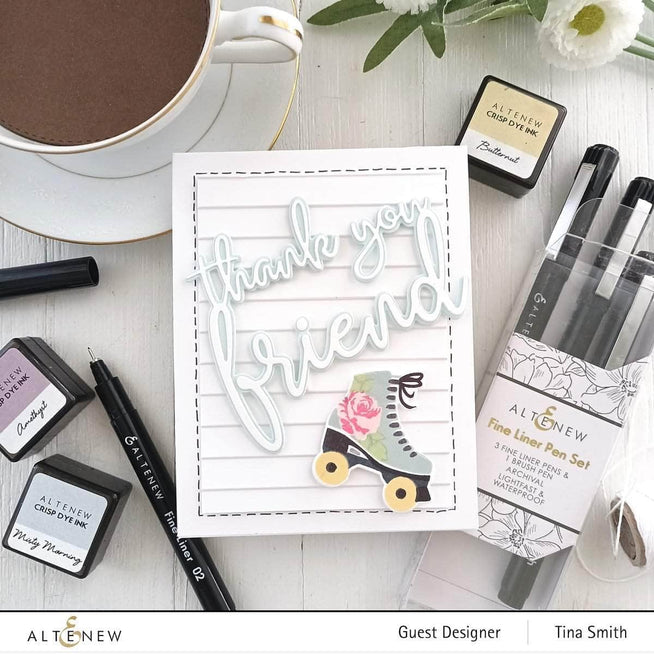 Part A-Glitz Art Craft Co.,LTD Dies Thank You for Being My Friend Die Set