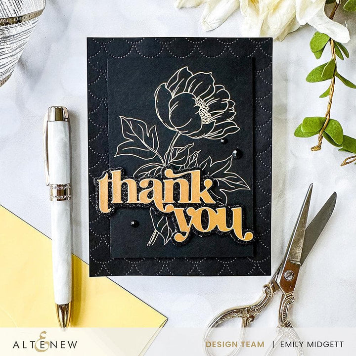 Part A-Glitz Art Craft Co.,LTD Dies Timeless Sentiments Die Set