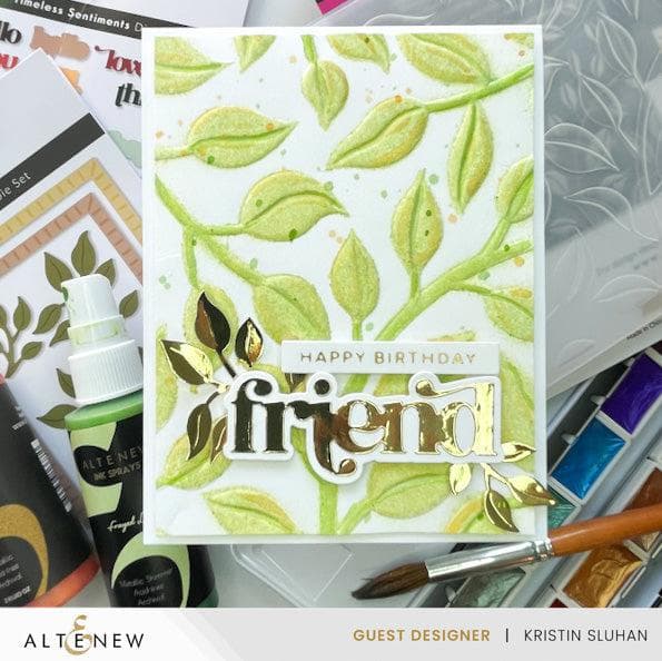 Part A-Glitz Art Craft Co.,LTD Dies Timeless Sentiments Die Set