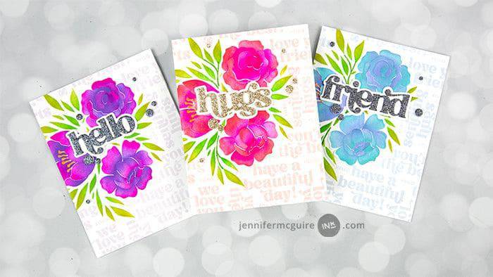 Part A-Glitz Art Craft Co.,LTD Dies Timeless Sentiments Die Set