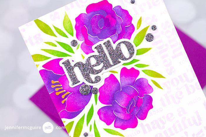 Part A-Glitz Art Craft Co.,LTD Dies Timeless Sentiments Die Set