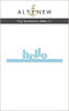 Part A-Glitz Art Craft Co.,LTD Dies Tiny Sentiments: Hello Die