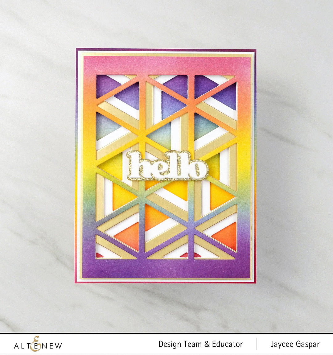 Part A-Glitz Art Craft Co.,LTD Dies Versatile Greetings Die Set