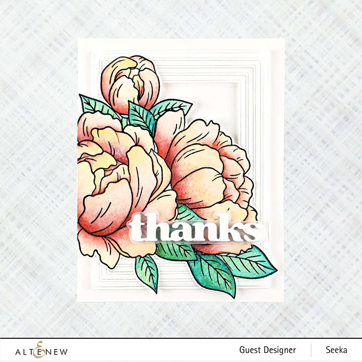 Part A-Glitz Art Craft Co.,LTD Dies Versatile Greetings Die Set